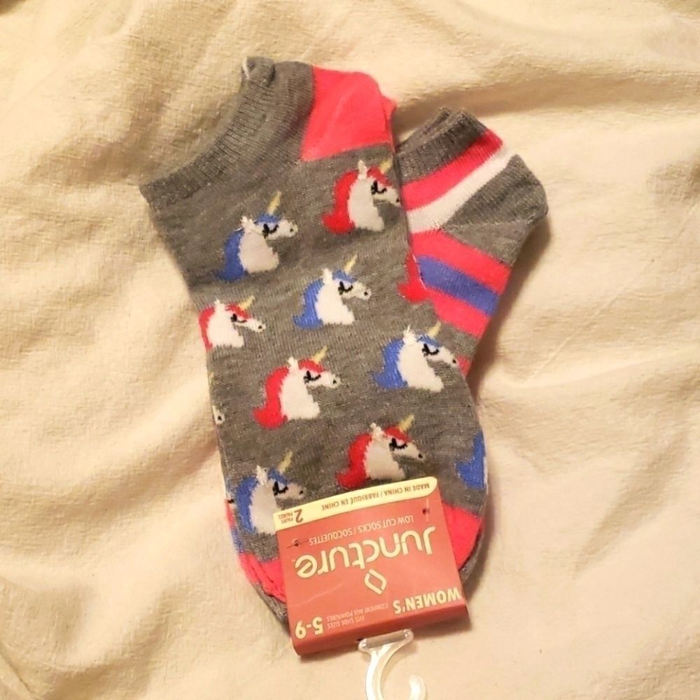 Unicorn ankle socks